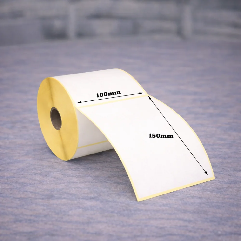 Termo TOP uzlīmes 100 x 150mm (475gab rullī) | Termo uzlīmes 100 x 150mm (475gab rullī)